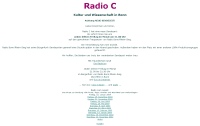 Ausschnitt der Internetsseite radio-c.de