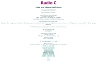 Ausschnitt der Internetsseite radio-c.de