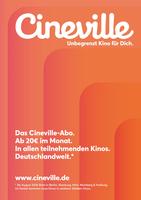 Plakatmotiv "Cineville Kino Abo in Bonn"